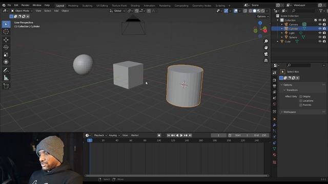 Blender For Beginners Tutorial: Part 1: Interface and Navigation смотреть онлайн