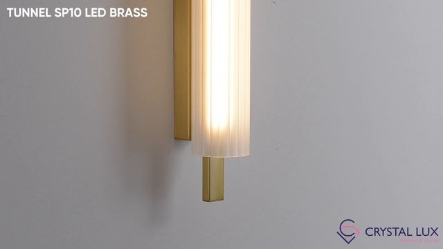 БРА|TUNNEL AP10 LED BRASS|CRYSTAL LUX смотреть онлайн