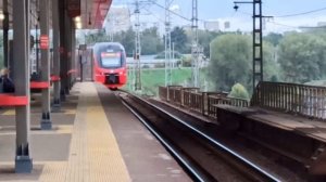 Подборка поездов МЦД-1 Москва ЭШ2 Stadler ЭП2д и ЭГ2Тв «Иволга»
