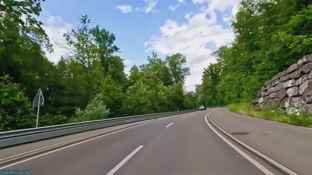 Поездка по Швейцарии - (Госсау), одной из самых красивых деревень Швейцарии 4K смотреть онлайн