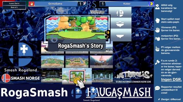 RogaSmash 225: SSBU Losers Semis – GrimaSama (Roy, Pythra, Cloud) vs Kaber (Pac-Man, Banjo, Olimar) смотреть онлайн