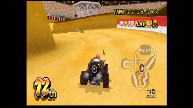 Mario Kart Wii CTGP Revolution: Bob-omb Cup 150cc Mirror смотреть онлайн