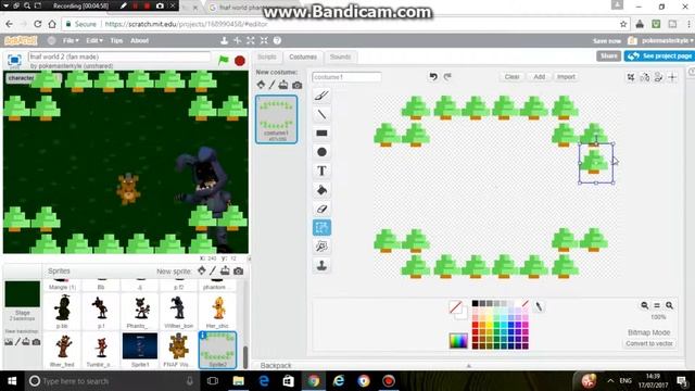 how to make fnaf world on scratch (part 4) смотреть онлайн