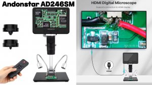 Микроскоп Andonstar AD246SM сборка, настройка, проверка.