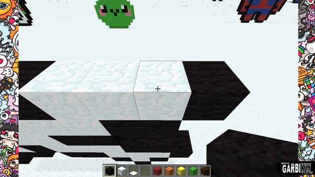 Minecraft Pixel Art - How To Make a Pirate Skull by Garbi KW смотреть онлайн