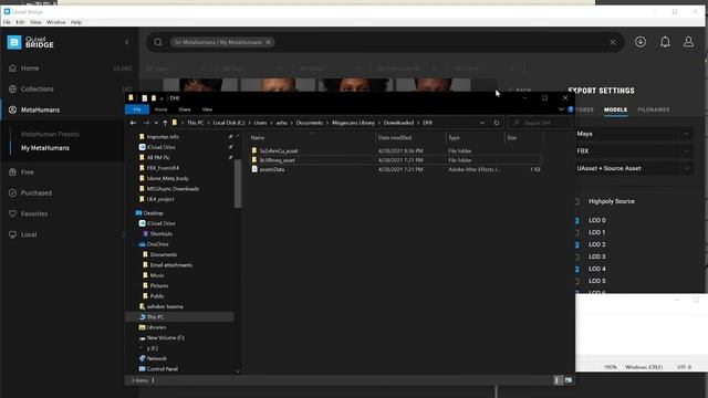 Importing MetaHuman to Maya error fix смотреть онлайн