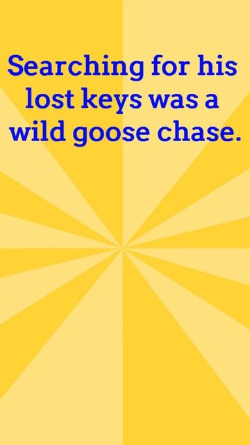 Go on a Wild Goose Chase #english #learn #idioms смотреть онлайн