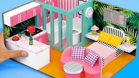 Летний домик для кукол своими руками смотреть онлайн