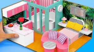 Летний домик для кукол своими руками