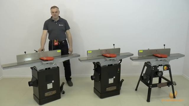 Фуговальные станки Warrior шириной 150 мм_ модели W0108, W0109D, W0106FL смотреть онлайн