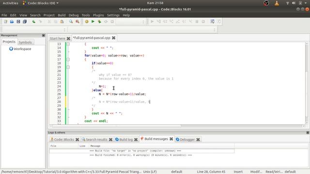 C++ Shortest Way Pascal's Pyramid смотреть онлайн