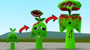 НОВАЯ ЭВОЛЮЦИЯ САДОВЫХ РАСТЕНИЙ SPRUNKI в Garry's Mod!