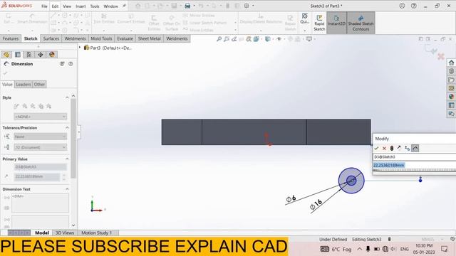 JAW OF FIXTURE | SOLIDWORKS 2023 TUTORIALS | EXPLAIN CAD | смотреть онлайн