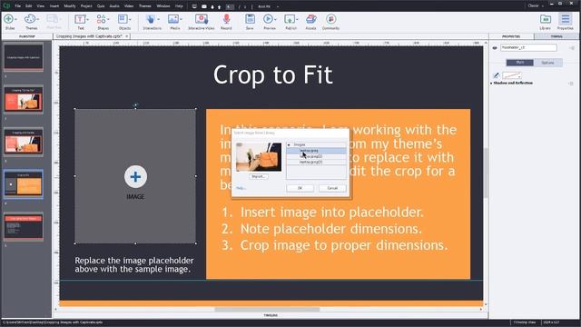 Cropping Images in Adobe Captivate смотреть онлайн