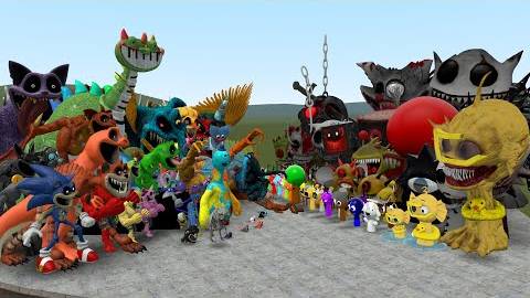 ВСЕ ИГРОВОЕ ВРЕМЯ ПОППИ ГЛАВЫ 1-4 ПРОТИВ СПРАНКИ ВСЕ ФАЗЫ В Garry's Mod! смотреть онлайн