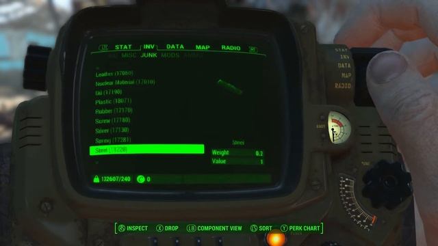 Fallout 4 - Weapon Repair Kit and Junk Scrap Kit Demonstration смотреть онлайн