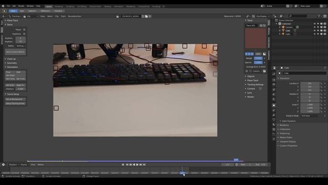 Tutorial Blender In Limba Romana: #84 Camera Tracking
