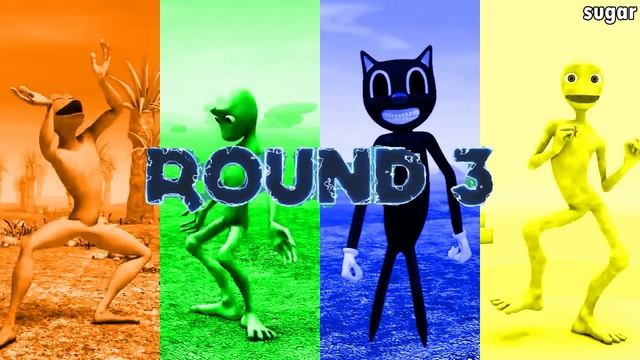 Patila Vs Dame Tu Cosita Vs Cartoon Cat Vs Me Kemaste Alien Green Dance Challenge