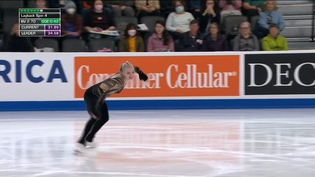 Amber GLENN (USA) | Women Short Program | Norwood 2022 | #GPFigure смотреть онлайн