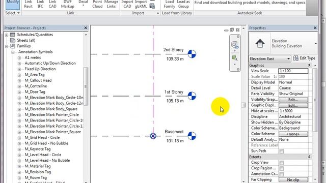 Revit: Project Settle, Location, Copy Monitor_Day 2 Part 2 смотреть онлайн
