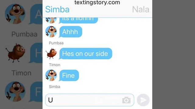 The lion king Texting смотреть онлайн