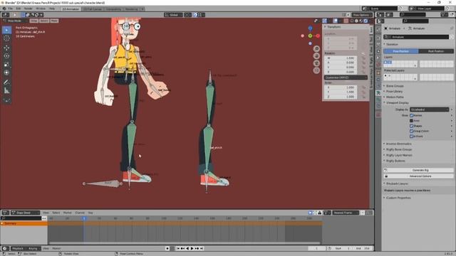 Godot Game Dev with Blender Grease Pencil смотреть онлайн