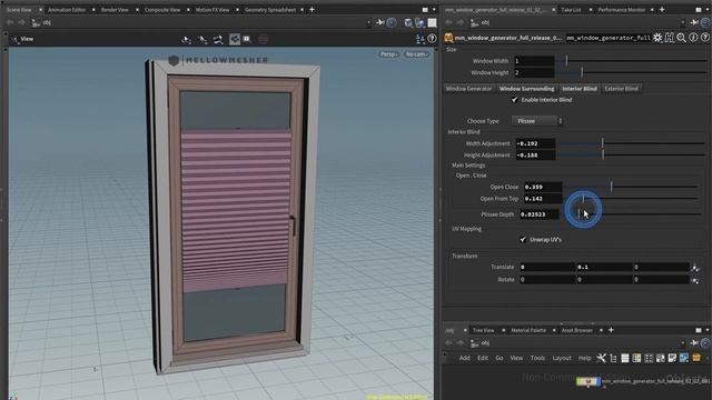 mm window generator hda pleaded blind 01 overview смотреть онлайн