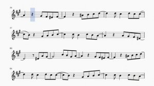 Кто то простит. Мурат Насыров. Для альт саксофона