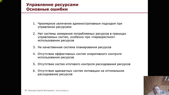Тренинг: Мини МВА. Часть 112. (Мальцев Сергей Викторович)