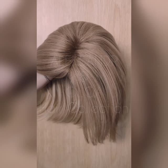 Полупарик combo - на моно (с имитацией кожи головы) #полупарик #натуральныйпарик #изделияизволос смотреть онлайн