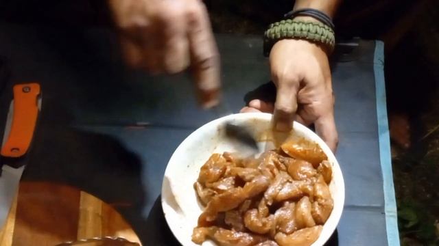 Solo Camp & feast in a Big Tent|Relaxing and cooking on a Campfire|Nature Birds ASMR . смотреть онлайн