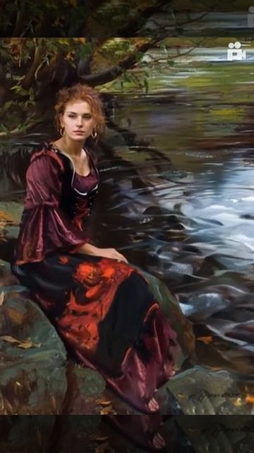 ожившие картины Morgan Weistling (2) смотреть онлайн