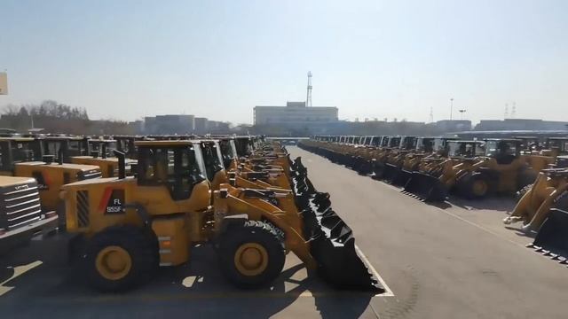 Площадь погрузчиков LOVOL