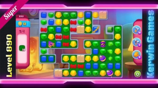 Homescapes Level 890 - Super Hard Level