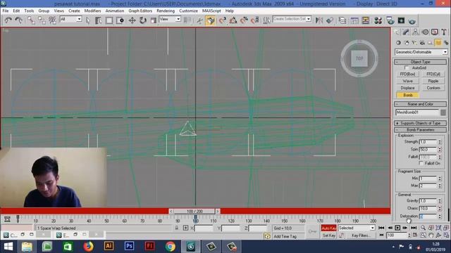 CARA MEMBUAT EFEK API DAN LEDAKAN DI AUTODESK 3DS MAX 2009 смотреть онлайн