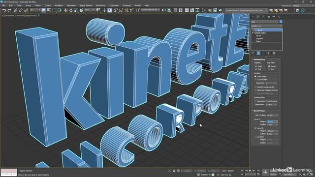 36 - Добавление модификатора Bevel в 3ds Max 2025 смотреть онлайн