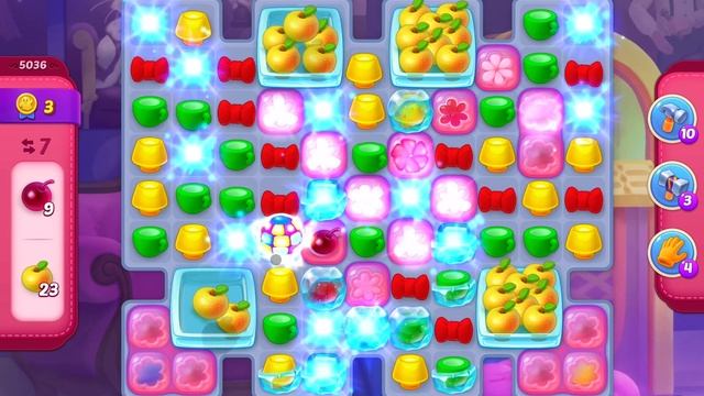 HomeScapes Level 5036 No Boosters (19 Moves)
