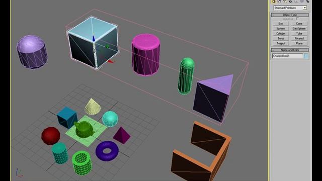 3ds max tutorial: Using Groups www.cme3d.com/training смотреть онлайн