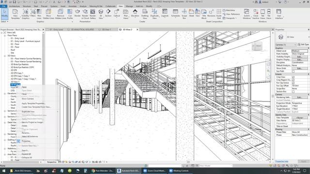 Revit 2022 Amazing View Templates 4K смотреть онлайн