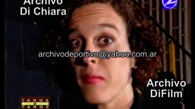 Vanessa Miller sobre pelea con Marcelo Tinelli camara sorpresa Leo Montero 1995 V-09390 DiFilm смотреть онлайн