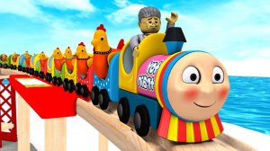 Мультики про поезда для детей 🐔🐔 🐔Мультяшное шоу. Мультики для малышей онлайн