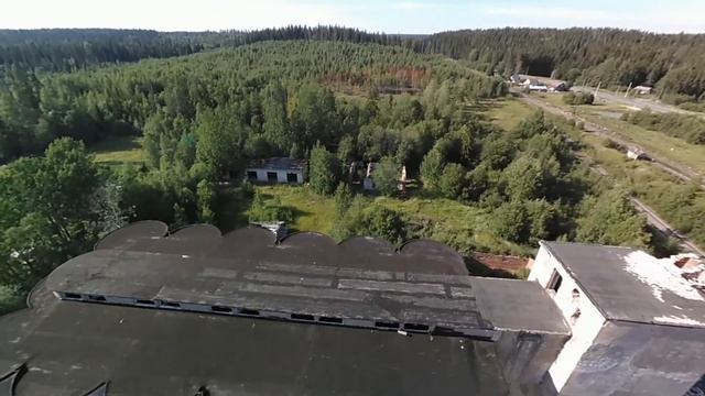 Элеватор. Вид с воздуха. смотреть онлайн