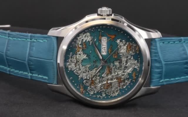 Часы серии Art Collection D 183.1 - Пангея смотреть онлайн