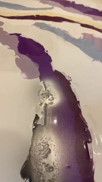 Создание огромной картины в технике Fluid Art смотреть онлайн