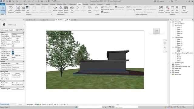 Walkthrough tutorial for beginners in Revit 2022 | How can I make walkthrough and render in Revit? смотреть онлайн