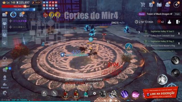 VANIN ACHOU QUE NÃO IA TANKAR... MAS SOLOU A ARQUEIRA 150 | MIR4