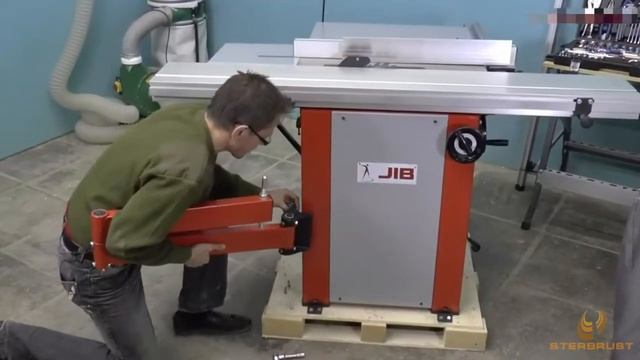 Круглопильный станок JIB MJ10 - 1600 смотреть онлайн