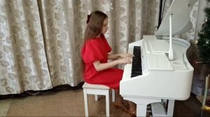 Анастасия Косицына. М. Глинка "Прощальный вальс" - студия Гармония, ДХТД