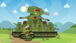 Танк-крепость - Мультфильмы про танки/Хом Анимэйшен (Без звука)