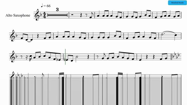 Barry Manilow Ships Alto Sax Backing Track and Sheet Music смотреть онлайн